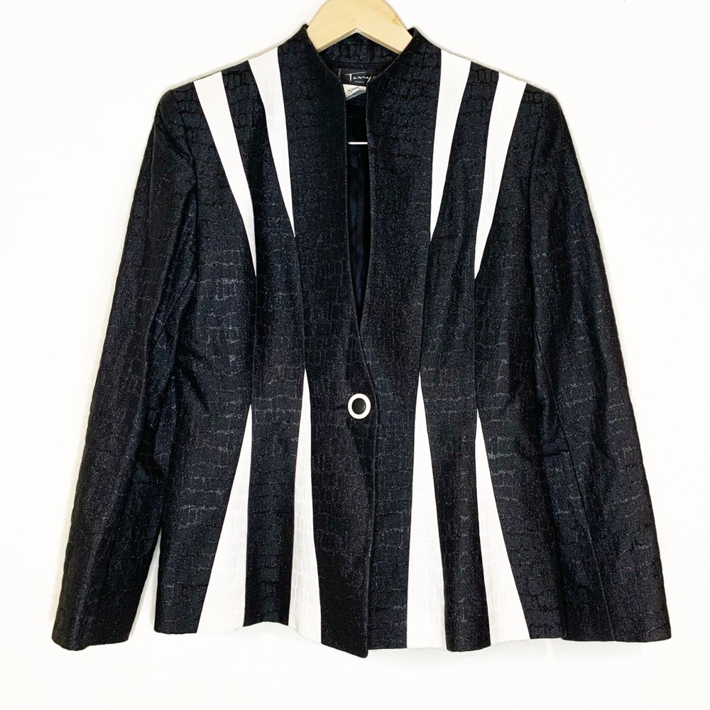 VTG terry paris // blazer size 10